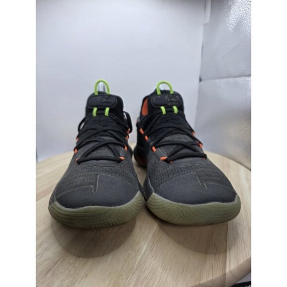 Under Armour Steph Curry 6 Basketall Shoes Fox Theatre Black - Boys 5 Y - Picture 2 of 6